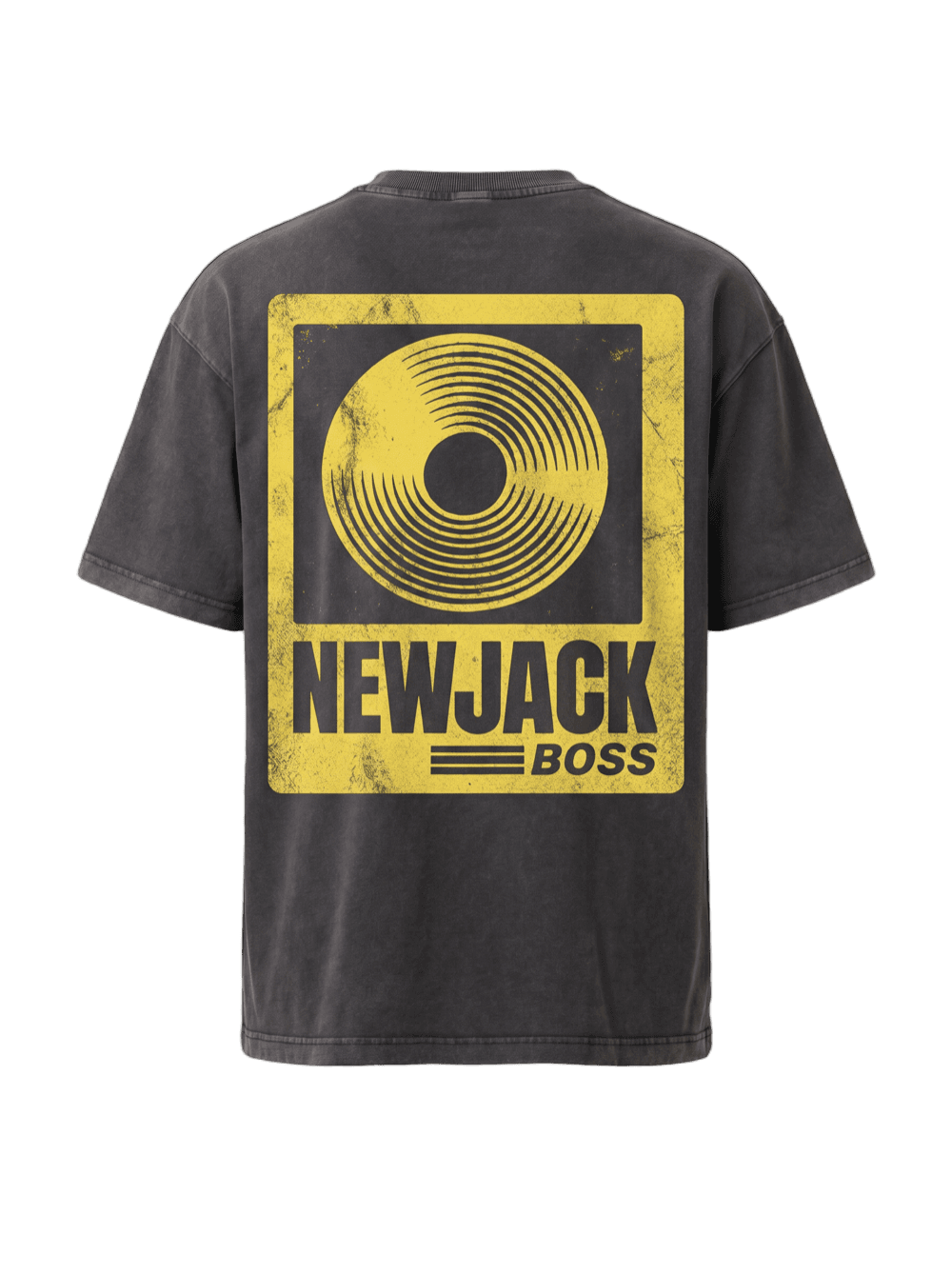 Tee New Jack — Charbon — verso